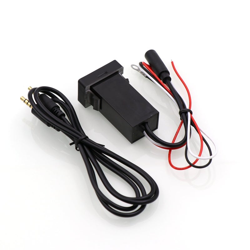 Timloon Car Bluetooth Music Adapter Module Panel Installation AUX Output Use for Toyota,Camry,Corolla,Yaris,RAV4,Reiz,Land Cruiser - Image 4